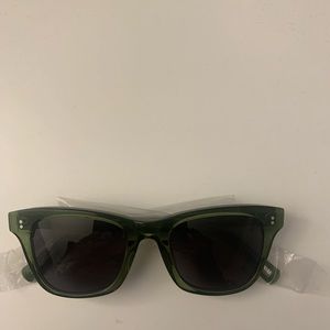 New in box chimi green sunglasses.